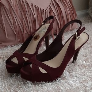 Burgandy heels
